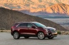 2019 Cadillac XT5 AWD in Red from a front right three-quarter view